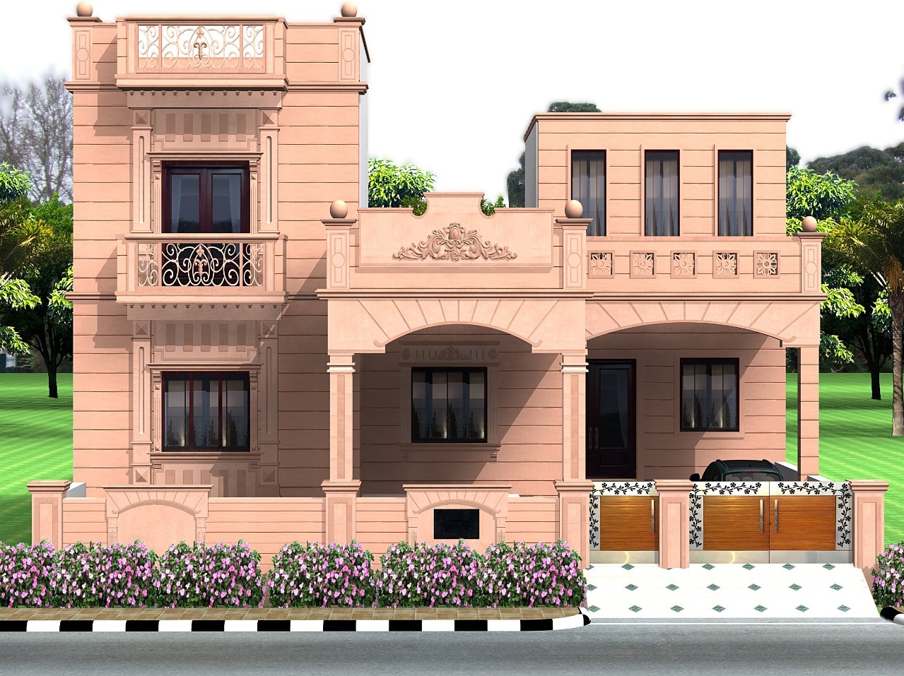 Custom home construction